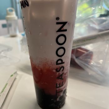 Teaspoon San Mateo - Silky strawberry - Bubble Tea Near Me - San Mateo, California Teaspoon San Mateo - Silky strawberry - Bubble Tea Near Me - San Mateo, California