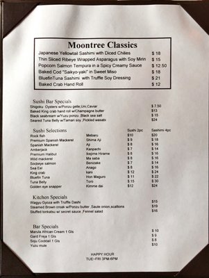 Menu photo 6 Moon Tree Sushi And Tapas Seattle, WA Menu photo 6 Moon Tree Sushi And Tapas Seattle, WA
