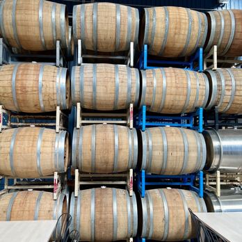 The Austin Winery - Barrels - Wine Tasting Room Near Me - Austin, Texas