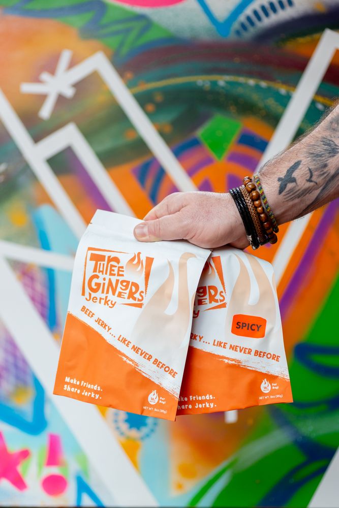 Food from Three Gingers Jerky