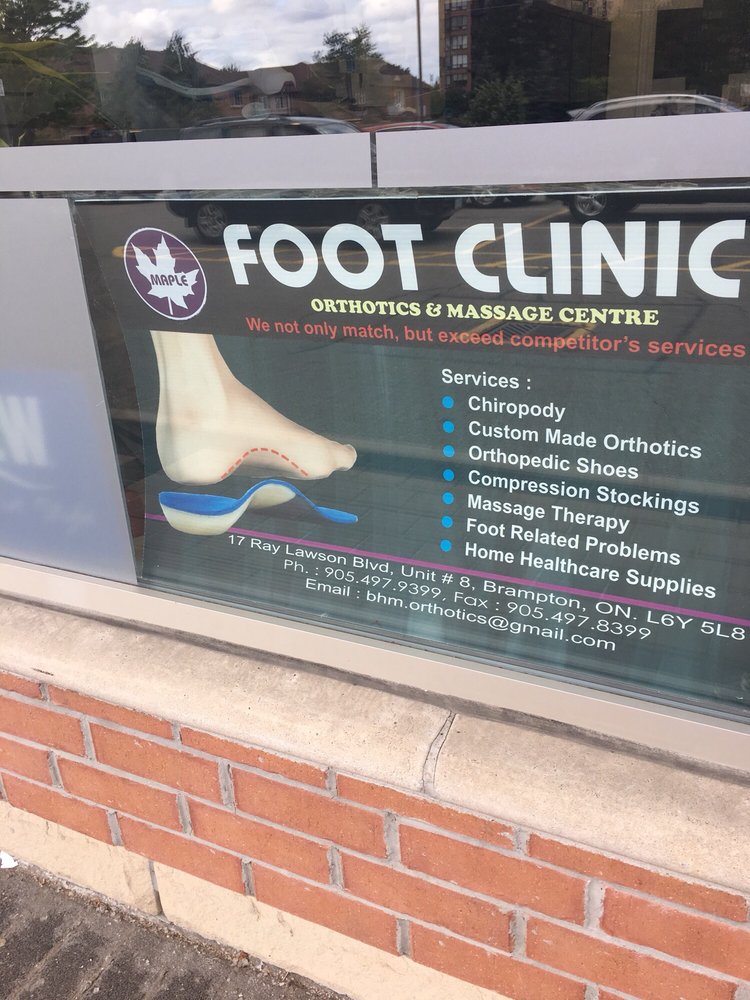 FOOT CLINIC Updated August 2024 17 Ray Lawson Boulevard, Brampton
