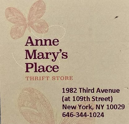 Anne Mary's Place Thrift Store by null