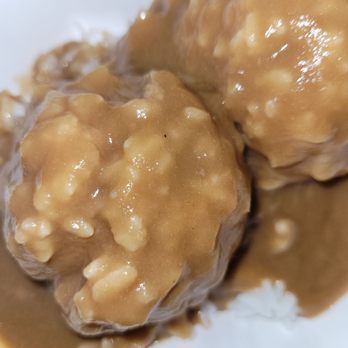 Kam Bowl - The oxtail soup comes with a side of rice but I asked them to put mushroom gravy on mine. - Diners Near Me - Honolulu, Hawaii Kam Bowl - The oxtail soup comes with a side of rice but I asked them to put mushroom gravy on mine. - Diners Near Me - Honolulu, Hawaii