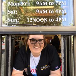 TrueCare Pharmacy - Pharmacist Jessica greeting us with a smile at the drive up window!