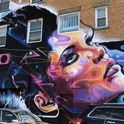 The Queen of the Block Mural