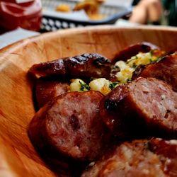 Lake Minneola Tiki Bar & Grill - Sausage Mac & Cheese