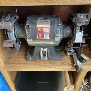 Attic Treasures Thrift Store - Worn out bench grinder for $124.00 - Thrift Stores Near Me - Cle Elum, Washington Attic Treasures Thrift Store - Worn out bench grinder for $124.00 - Thrift Stores Near Me - Cle Elum, Washington