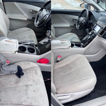 Omaha Auto Bath & Detail - Front seat - Auto Detailing Near Me - Omaha, Nebraska