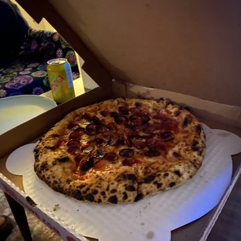 Lupo - Pepperoni and hot Milk and Honey Pie - Pizza Near Me - Louisville, Kentucky