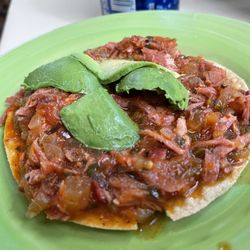 El Guamuchil - Tostada marlin