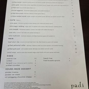 Padi - July 2026, available at lunch - Indonesian Near Me - Los Angeles, California