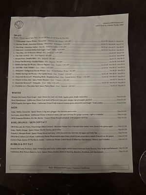 Menu photo 2 Whippoorwill Beer House & Package Store Orlando, FL Menu photo 2 Whippoorwill Beer House & Package Store Orlando, FL
