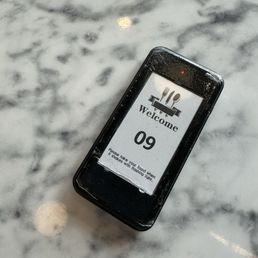 Buzzer will let you know when your drink is ready Buzzer will let you know when your drink is ready