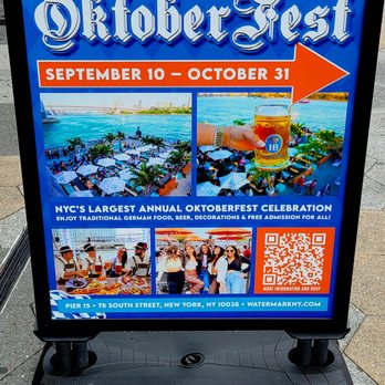 Watermark - Oktoberfest: September 10 - October 31, 2026 (09/20/26). @WatermarkNY #NYC @NewYorkCity.Explore #OktoberfestNewYork - Cocktail Bars Near Me - New York, New York Watermark - Oktoberfest: September 10 - October 31, 2026 (09/20/26). @WatermarkNY #NYC @NewYorkCity.Explore #OktoberfestNewYork - Cocktail Bars Near Me - New York, New York
