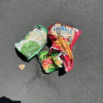 Petri Pest Control - Bags of frozen food on driveway....why? - Pest Control Near Me - Pompano Beach, Florida