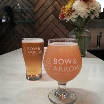Bow & Arrow Brewing - Strawberry Sour and the Blue Corn Lager! - Breweries Near Me - Albuquerque, New Mexico