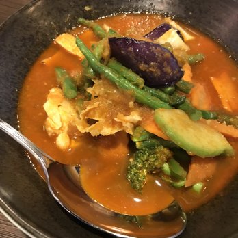 Burma Choice - Vegetarian curry - was great, very flavorful and not spicy - Burmese Near Me - San Jose, California