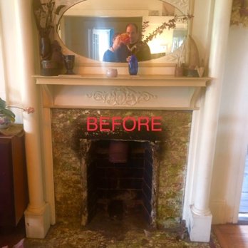 The Irish Sweep - Our fireplace before (unusable) - Chimney Sweeps Near Me - Alameda, California