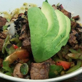 Green Tomato Grill - Chile Verde Steak Bowl is delish. - New American Near Me - Brea, California