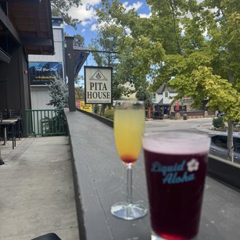 Pita House - Drinks and a view - Mediterranean Near Me - Big Bear Lake, California