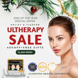 Cleopatra Medical Aesthetics - Full face and neck Ultherapy skin tightening & lifting + free gifts!