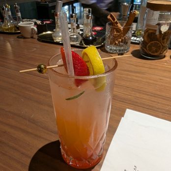 Star Leaf - Mocktail strawberry lemonade - Asian Fusion Near Me - Pasadena, California Star Leaf - Mocktail strawberry lemonade - Asian Fusion Near Me - Pasadena, California