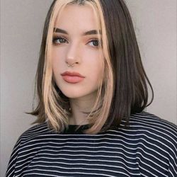 Karma Salon - Section of hair dyed