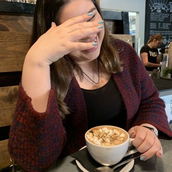 Toast - Me with my rocky road mocha :) it's so cute! - Breakfast & Brunch Near Me - Temecula, California Toast - Me with my rocky road mocha :) it's so cute! - Breakfast & Brunch Near Me - Temecula, California
