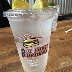 Big House Burgers - Water