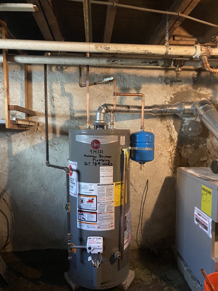 Slide of Matthew Bryman's Plumbing