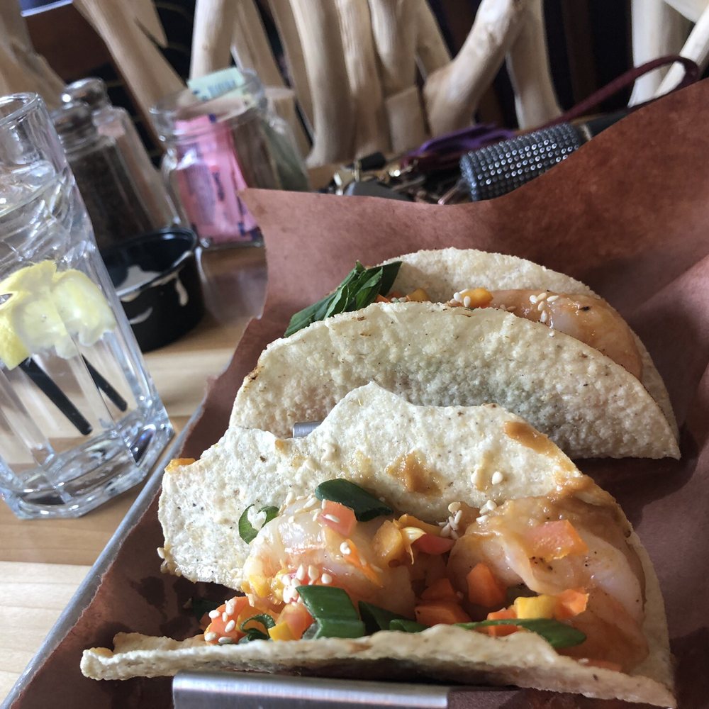 Foragers Canteen - Shrimp Thai tacos - Tacos Near Me - Sylva, North Carolina Foragers Canteen - Shrimp Thai tacos - Tacos Near Me - Sylva, North Carolina