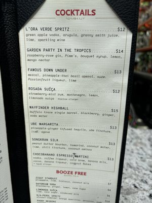 Menu photo 2 Somerset Bar Cincinnati, OH Menu photo 2 Somerset Bar Cincinnati, OH