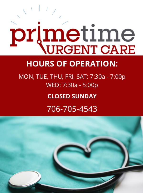 PRIMETIME URGENT CARE Updated September 2024 1618 Mars Hill Rd