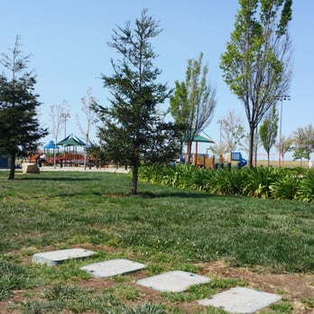 Margaret Azevedo Park - Restroom facilities  and play area - Parks Near Me - Rocklin, California