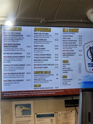 Menu photo 1 Tiki Joe’s Hampton Bays, NY Menu photo 1 Tiki Joe’s Hampton Bays, NY