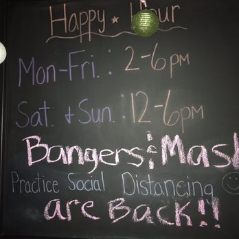 Malone's Tavern - a chalk board with a menu - Bars Near Me - Warren, Michigan