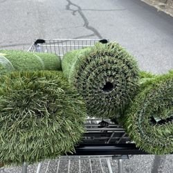 Roses - Grass rugs