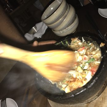 Kyu - Thai Fried Rice Stone Pot was yummy - Asian Fusion Near Me - Miami, Florida Kyu - Thai Fried Rice Stone Pot was yummy - Asian Fusion Near Me - Miami, Florida