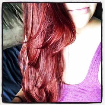 Wonderland Studios - First time getting hair to red. Alice works wonders and makes dreams of how I want my hair to be like, come true. - Hair Salons Near Me - Fairfax, Virginia