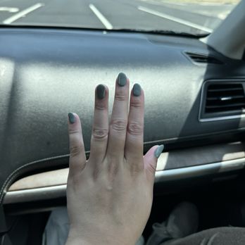 K&T Nails and Spa - fixed nail on left ring finger - Waxing Near Me - Cypress, California