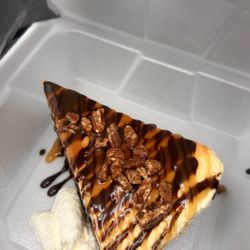 Wishmaker House Bed and Breakfast - Turtle brownie cheesecake