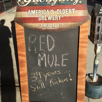 Red Mule Pub - Yuengling poster - Sandwiches Near Me - Brooksville, Florida