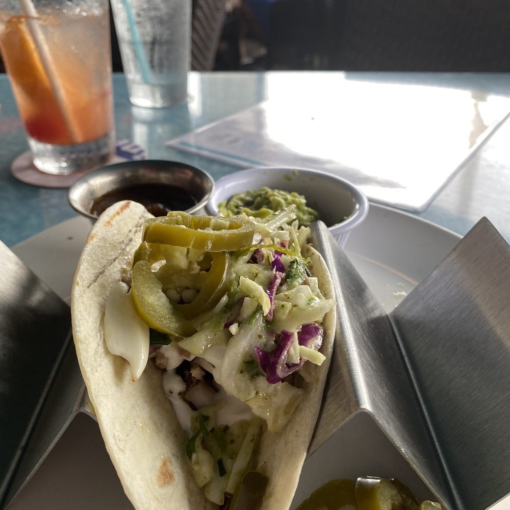 Deck 84 - Fish tacos (after we devoured two) - New American Near Me - Delray Beach, Florida Deck 84 - Fish tacos (after we devoured two) - New American Near Me - Delray Beach, Florida