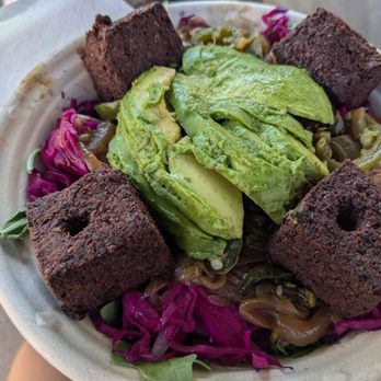 Grillers Mediterranean Kitchen - Falafel wrap as a bowl - Mediterranean Near Me - Glendale, California