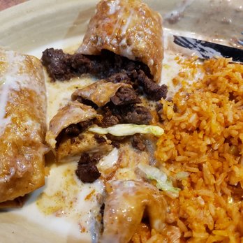 Senor Fiesta - Forgot about photo and cut& took a bite! Beans scrapped off plate too, so it is not a good photo! Sorry - Mexican Near Me - Gainesville, Georgia Senor Fiesta - Forgot about photo and cut& took a bite! Beans scrapped off plate too, so it is not a good photo! Sorry - Mexican Near Me - Gainesville, Georgia