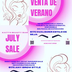 Katt's Beauty Bar - July 2023 special!