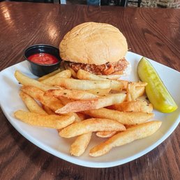 Pulled pork sandwich Pulled pork sandwich