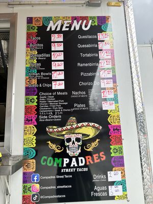 Menu photo 1 Compadres Street Tacos Knoxville, TN Menu photo 1 Compadres Street Tacos Knoxville, TN