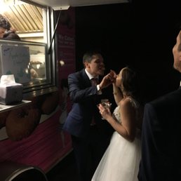 Donut bites at our wedding! Can't wait for the photos from the photographer to come in :) Donut bites at our wedding! Can't wait for the photos from the photographer to come in :)
