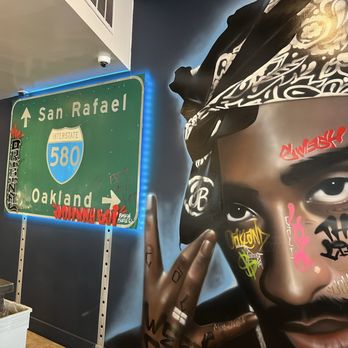 Johnny Boi - Some of the murals. - Burgers Near Me - Richmond, California